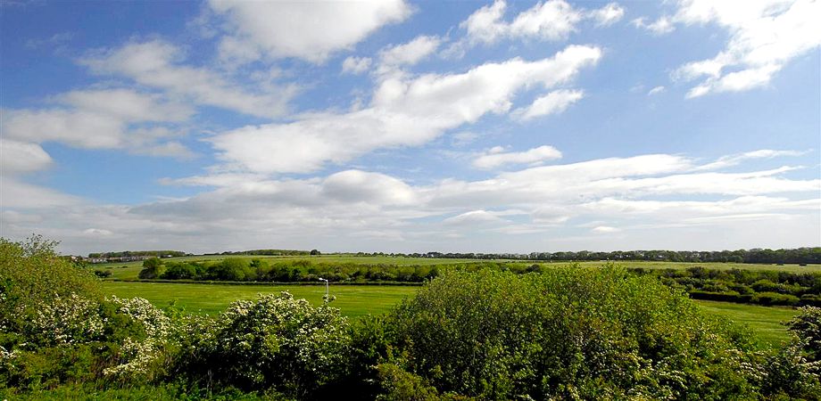 View of Ellington where the former mine was located